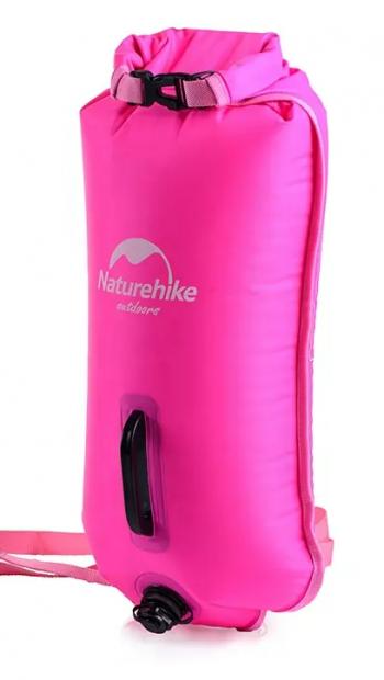 1 909 р. Гермомешок Naturehike туристический 18 л. ярко-розовый Naturehike nh17s001-g-rr  с доставкой в г. Чебоксары. Увеличить фотографию 2