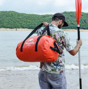 5 469 р. Гермосумка Naturehike 120 л ПВХ (Красная) Naturehike nh20fsb03-r120l  с доставкой в г. Чебоксары. Увеличить фотографию 10