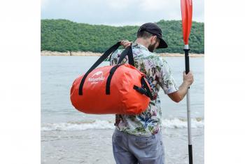 6 899 р. Гермосумка Naturehike 60 л ПВХ (красная) Naturehike nh20fsb03-r60l  с доставкой в г. Чебоксары. Увеличить фотографию 9