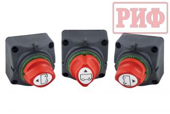 3 109 р. Коммутатор двух аккумуляторов РИФ 12-48В 275А РИФ rif22-7-1000600  с доставкой в г. Чебоксары. Увеличить фотографию 4