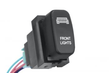 Кнопка ВКЛВЫКЛ, оранжевый, FRONT LIGHTS MITSUBISHI РИФ rif22-1-5105605