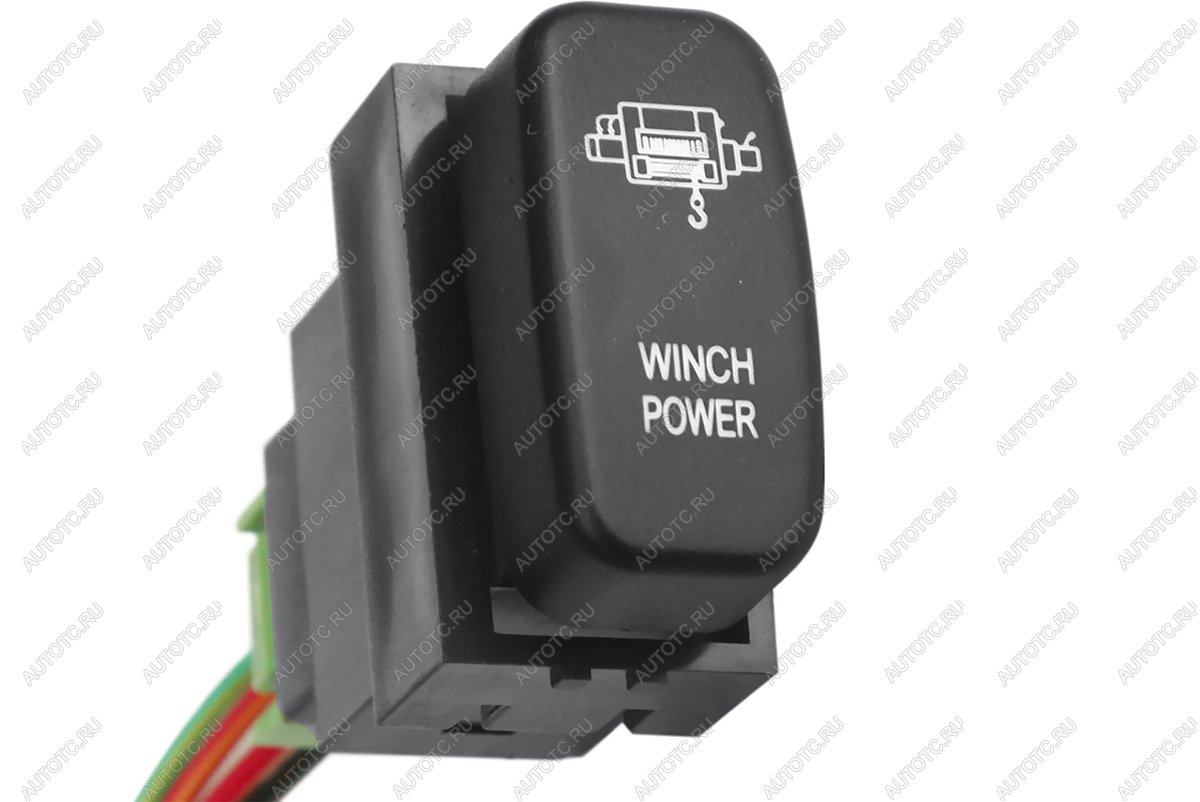 849 р. Кнопка ВКЛВЫКЛ, оранжевый, WINCH POWER MITSUBISHI РИФ rif22-1-5106005  с доставкой в г. Чебоксары