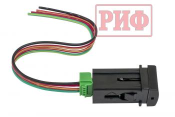 909 р. Кнопка ВКЛВЫКЛ, голубой, BATTERY TOYOTA 22x22 РИФ rif22-1-7111304  с доставкой в г. Чебоксары. Увеличить фотографию 5