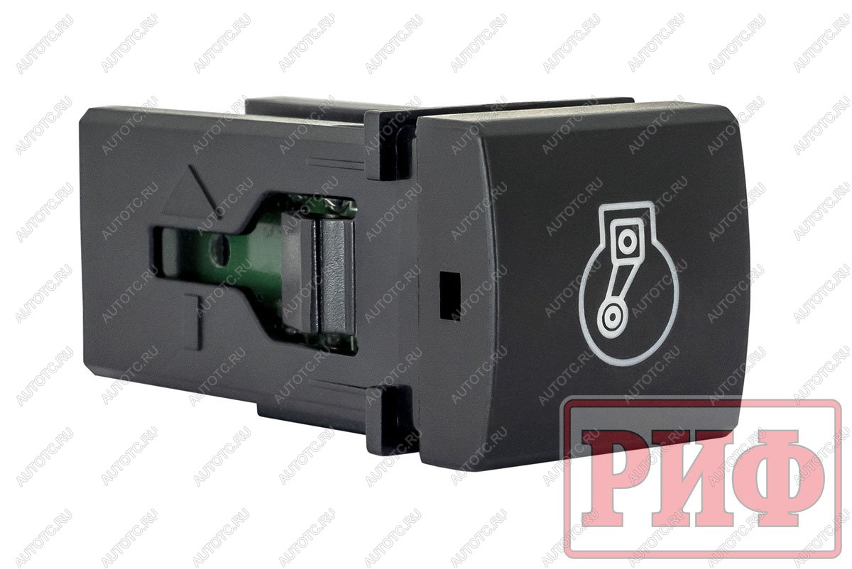 989 р. Кнопка ВКЛВЫКЛ, голубой, COMPRESSOR TOYOTA 22x22 РИФ rif22-1-7111404  с доставкой в г. Чебоксары