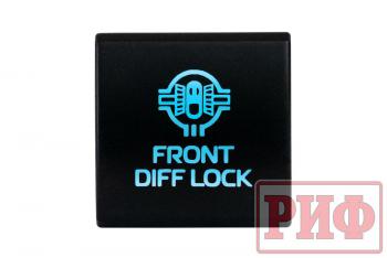 909 р. Кнопка ВКЛВЫКЛ, голубой, FRONT DIFF LOCK TOYOTA 22x22 РИФ rif22-1-7111504  с доставкой в г. Чебоксары. Увеличить фотографию 3