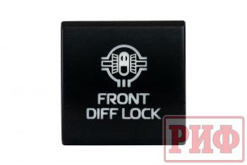 909 р. Кнопка ВКЛВЫКЛ, голубой, FRONT DIFF LOCK TOYOTA 22x22 РИФ rif22-1-7111504  с доставкой в г. Чебоксары. Увеличить фотографию 2