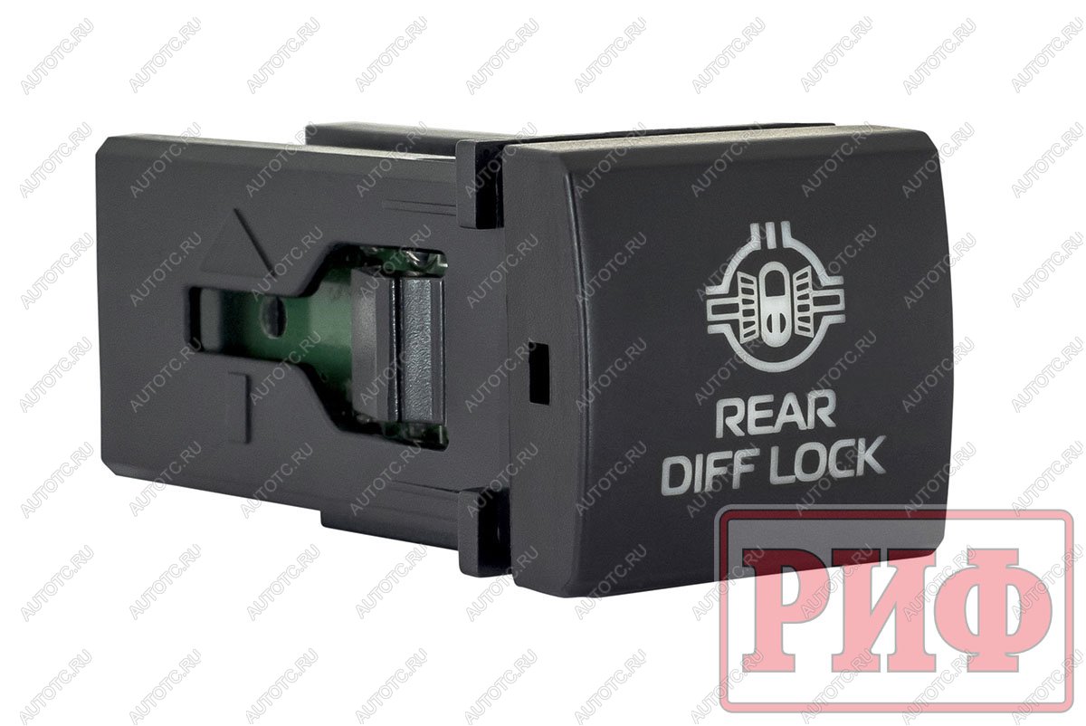 909 р. Кнопка ВКЛВЫКЛ, голубой, REAR DIFF LOCK TOYOTA 22x22 РИФ rif22-1-7111604  с доставкой в г. Чебоксары