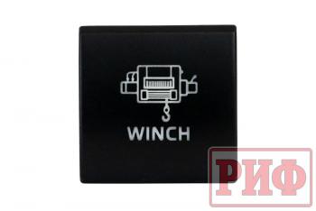 1 089 р. Кнопка ВКЛВЫКЛ, голубой, WINCH POWER TOYOTA 22x22 РИФ rif22-1-7111704  с доставкой в г. Чебоксары. Увеличить фотографию 2