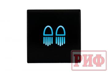 909 р. Кнопка ВКЛВЫКЛ, голубой, REAR LIGHTS TOYOTA 22x22 РИФ rif22-1-7112004  с доставкой в г. Чебоксары. Увеличить фотографию 3