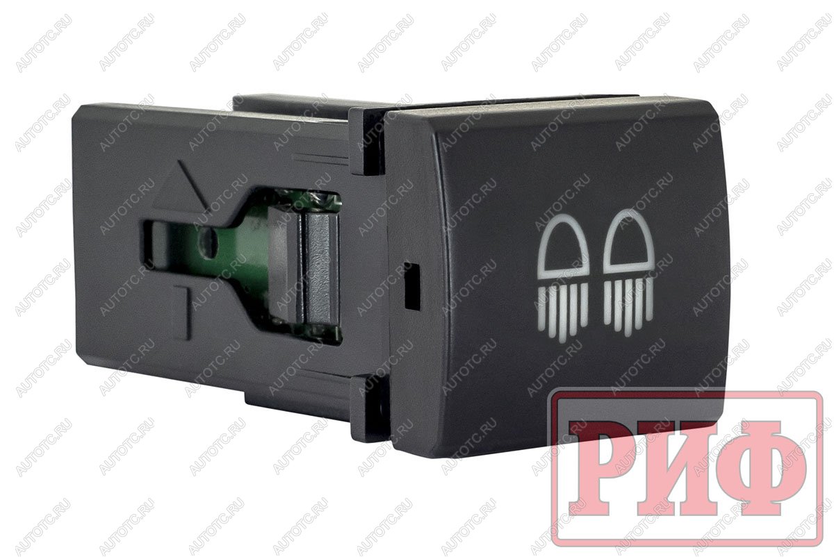 909 р. Кнопка ВКЛВЫКЛ, голубой, REAR LIGHTS TOYOTA 22x22 РИФ rif22-1-7112004  с доставкой в г. Чебоксары