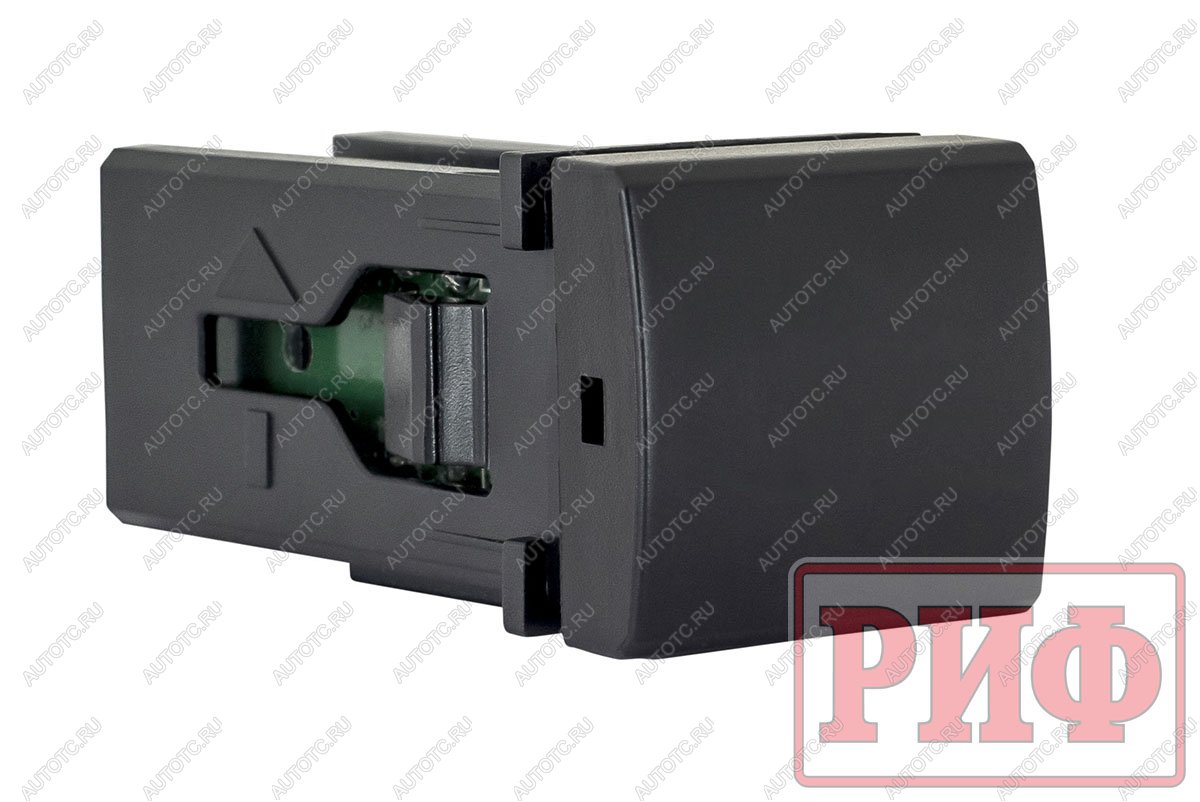 909 р. Кнопка ВКЛВЫКЛ, голубой, TOYOTA 22x22 (под гравировку) РИФ rif22-1-7112104  с доставкой в г. Чебоксары