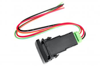 789 р. Кнопка ВКЛВЫКЛ, белый, FRONT LIGHTS TOYOTA 32x22 РИФ rif22-1-1104104  с доставкой в г. Чебоксары. Увеличить фотографию 2