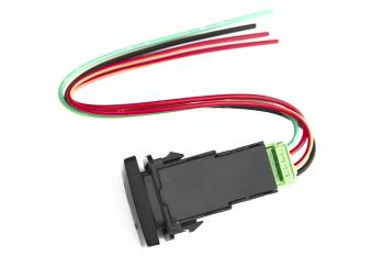 789 р. Кнопка ВКЛВЫКЛ, белый, COMPRESSOR TOYOTA 32x22 РИФ rif22-1-1104404  с доставкой в г. Чебоксары. Увеличить фотографию 4