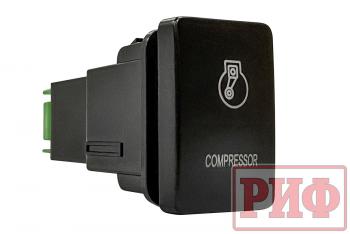 Кнопка ВКЛВЫКЛ, белый, COMPRESSOR TOYOTA 32x22 РИФ rif22-1-1104404
