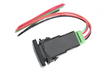 789 р. Кнопка ВКЛВЫКЛ, белый, WINCH POWER TOYOTA 32x22 РИФ rif22-1-1104504  с доставкой в г. Чебоксары. Увеличить фотографию 2