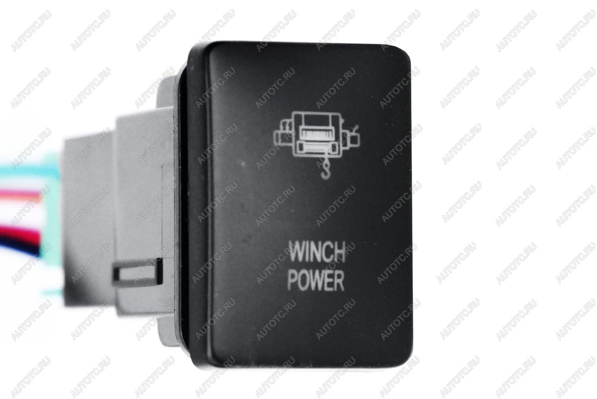 789 р. Кнопка ВКЛВЫКЛ, белый, WINCH POWER TOYOTA 32x22 РИФ rif22-1-1104504  с доставкой в г. Чебоксары