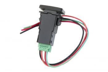 789 р. Кнопка ВКЛВЫКЛ, белый, TOYOTA 32x22 (под гравировку) РИФ rif22-1-1108804  с доставкой в г. Чебоксары. Увеличить фотографию 2