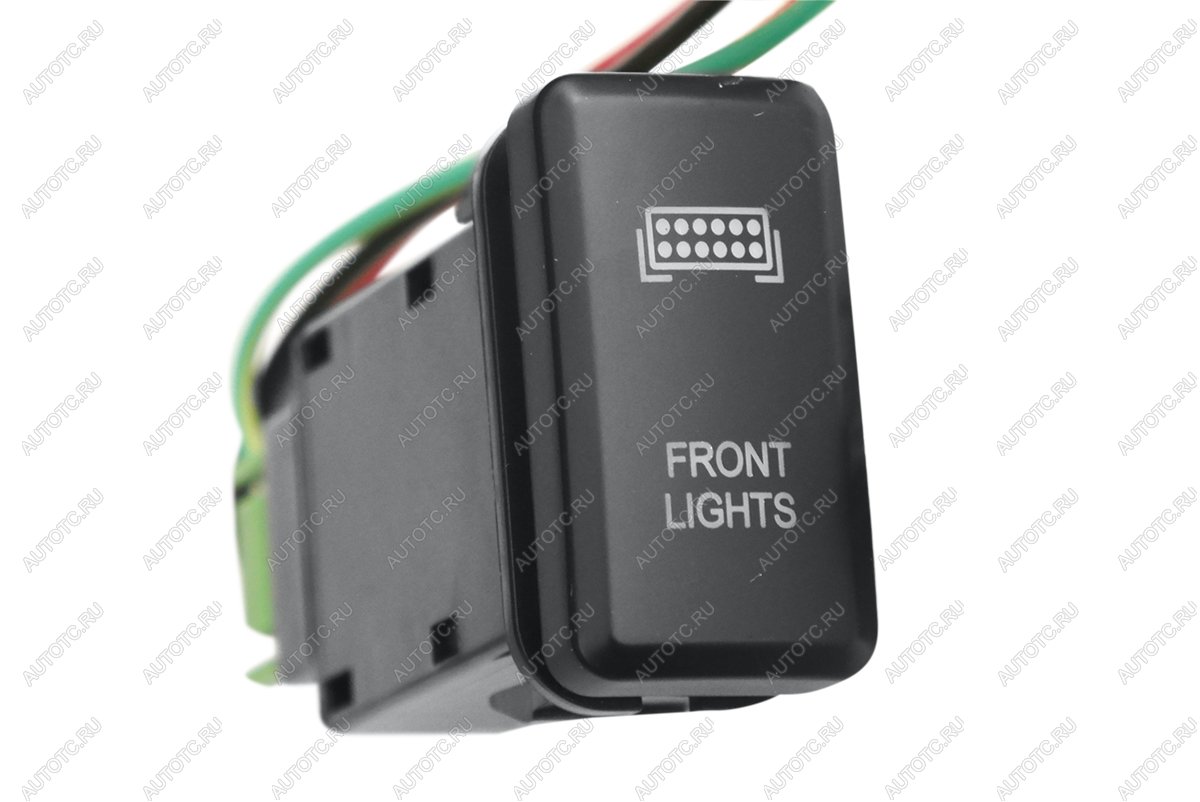 789 р. Кнопка ВКЛВЫКЛ, белый, FRONT LIGHTS TOYOTA 40x20 РИФ rif22-1-1104604  с доставкой в г. Чебоксары