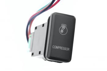 Кнопка ВКЛВЫКЛ, белый, COMPRESSOR TOYOTA 40x20 РИФ rif22-1-1104904