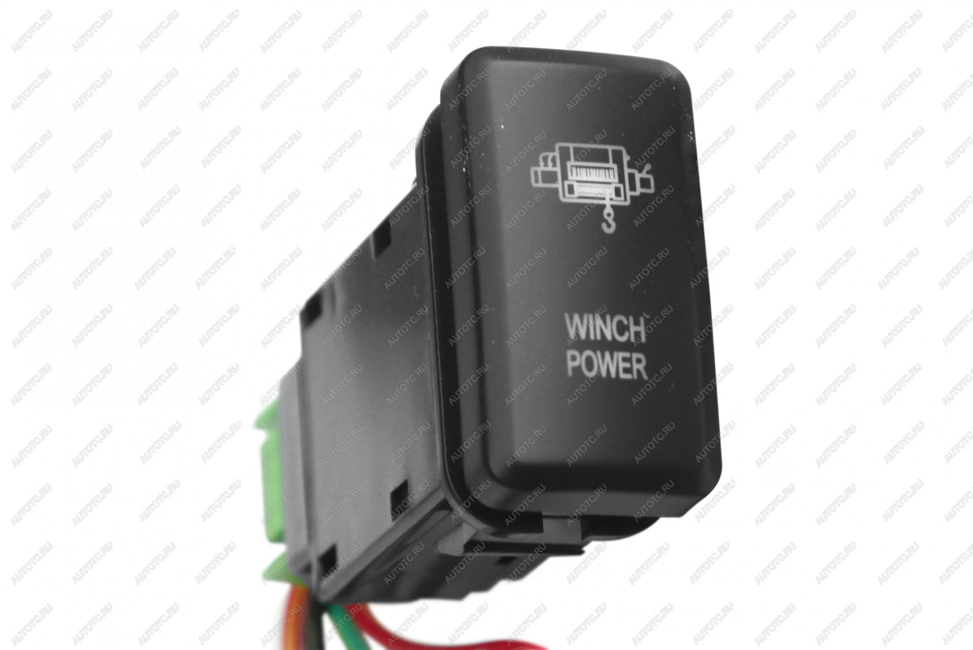 789 р. Кнопка ВКЛВЫКЛ, белый, WINCH POWER TOYOTA 40x20 РИФ rif22-1-1105004  с доставкой в г. Чебоксары