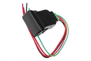 Кнопка ВКЛВЫКЛ, белый, TOYOTA 40x20 (под гравировку) РИФ rif22-1-1109304