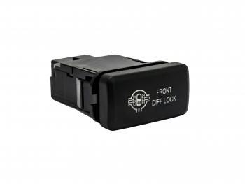 Кнопка ВКЛВЫКЛ, белый, FRONT DIFF LOCK TOYOTA 40x20 горизонтальная РИФ rif22-1-1109514