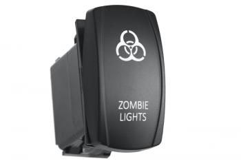 Переключатель ВКЛВЫКЛ, белый, ZOMBIE LIGHTS РИФ rif22-1-1100700