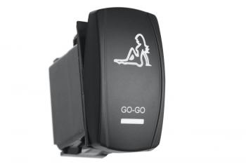Переключатель ВКЛВЫКЛ, белый, GO-GO РИФ rif22-1-1102700