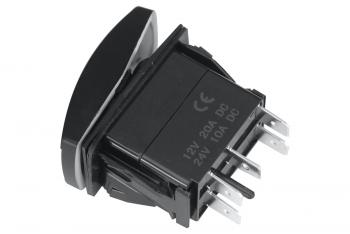 529 р. Переключатель ВКЛВЫКЛ, красный, GO-GO РИФ rif22-1-2102700  с доставкой в г. Чебоксары. Увеличить фотографию 2
