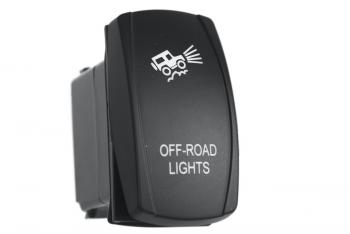 Переключатель ВКЛВЫКЛ, синий, OFF-ROAD LIGHTS РИФ rif22-1-4102400