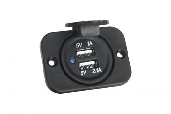 969 р. Розетка USB 3,1А c монтажной панелью РИФ rif22-4-1008800  с доставкой в г. Чебоксары. Увеличить фотографию 2