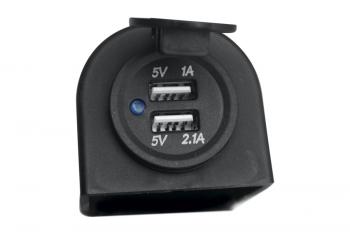909 р. Розетка USB 3,1А в корпусе РИФ rif22-4-1008900  с доставкой в г. Чебоксары. Увеличить фотографию 2
