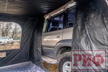 28 029 р. Стенки к автомобильной маркизе РИФ 2,13Х2.5 м Black Out РИФ rifan5306-2025v  с доставкой в г. Чебоксары. Увеличить фотографию 16