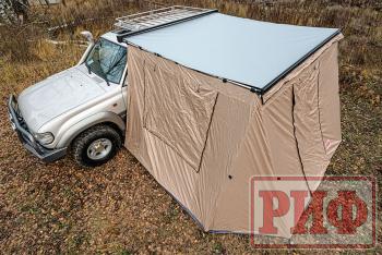 25 389 р. Стенки к автомобильной маркизе РИФ 2.5Х2.5 м Black Out РИФ rifan5306-2525c  с доставкой в г. Чебоксары. Увеличить фотографию 10