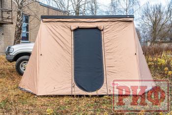 25 389 р. Стенки к автомобильной маркизе РИФ 2.5Х2.5 м Black Out РИФ rifan5306-2525c  с доставкой в г. Чебоксары. Увеличить фотографию 5