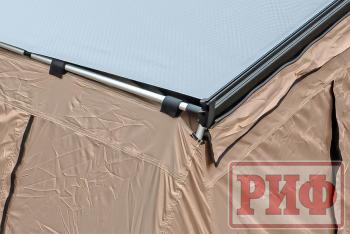 25 389 р. Стенки к автомобильной маркизе РИФ 2.5Х2.5 м Black Out РИФ rifan5306-2525c  с доставкой в г. Чебоксары. Увеличить фотографию 15