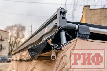 25 389 р. Стенки к автомобильной маркизе РИФ 2.5Х2.5 м Black Out РИФ rifan5306-2525c  с доставкой в г. Чебоксары. Увеличить фотографию 14