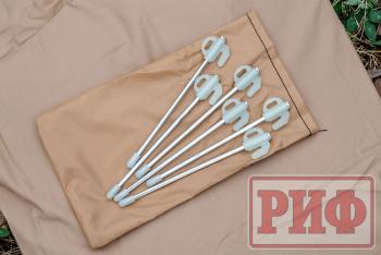 25 389 р. Стенки к автомобильной маркизе РИФ 2.5Х2.5 м Black Out РИФ rifan5306-2525c  с доставкой в г. Чебоксары. Увеличить фотографию 24