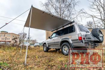 29 499 р. Маркиза автомобильная РИФ 2,13х2,5 м полуавтомат (винил) темно-серая РИФ rif5306-2025v  с доставкой в г. Чебоксары. Увеличить фотографию 20