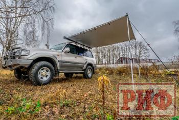29 499 р. Маркиза автомобильная РИФ 2,13х2,5 м полуавтомат (винил) темно-серая РИФ rif5306-2025v  с доставкой в г. Чебоксары. Увеличить фотографию 17