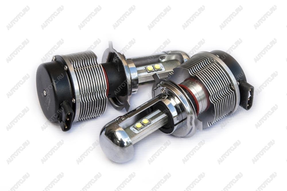 1 259 р. Лампы светодиодные HB4 9006 12V-24V 20W (к-т 2 шт.)  9006-topxen  с доставкой в г. Чебоксары