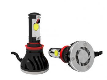 Лампы светодиодные HB4 9006 12V-24V 24W с вентилятором (к-т 2 шт.)  9006-matec