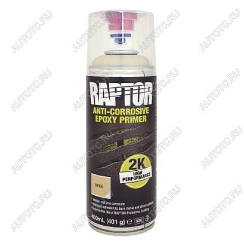 3 659 р. Грунт эпоксидный антикоррозийный RAPTOR в аэрозоли 2K U-POL 400 мл  repal  с доставкой в г. Чебоксары