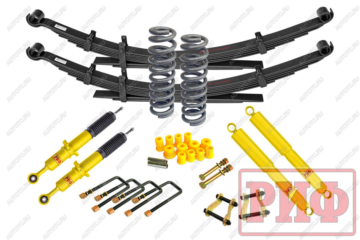 102 479 р. Лифт-комплект РИФ Toyota Hilux 2005-2014, Sollers ST6, Jac T6 лифт 30 мм мягкий  rif-vig-a  с доставкой в г. Чебоксары