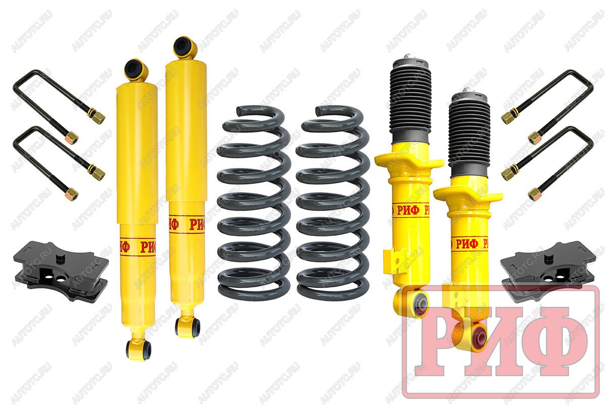 54 499 р. Лифт-комплект РИФ лайт Mitsubishi L200 2015+, Fiat Fullback 2016+ лифт 50 мм  rif-tmq-c-lite  с доставкой в г. Чебоксары