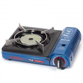 Плита газовая NaMilux NA-P4075PF (с переходником), цанговыйбытовой баллон  na-p4075pf