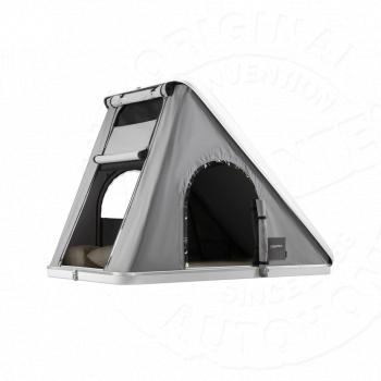 Палатка на крышу автомобиля AUTOHOME COLUMBUS VARIANT MEDIUM GRAY X-LONG, тент серый, лестница 215мм  cvg02-xl