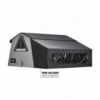 221 019 р. Палатка на крышу автомобиля AUTOHOME OVERCAMP MEDIUM тент карбон, лестница 215 мм  ogy02  с доставкой в г. Чебоксары. Увеличить фотографию 6