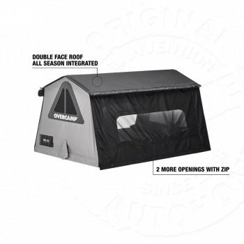 221 019 р. Палатка на крышу автомобиля AUTOHOME OVERCAMP MEDIUM тент карбон, лестница 215 мм  ogy02  с доставкой в г. Чебоксары. Увеличить фотографию 5