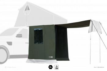 85 039 р. Тамбур к палатке AUTOHOME OVERZONE SMALL STANDARD, тент песочный, высота 220 см  oz05a-3s  с доставкой в г. Чебоксары. Увеличить фотографию 4